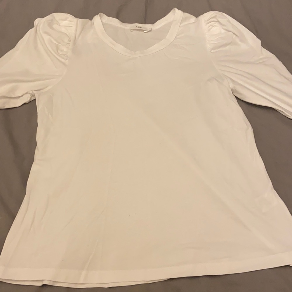 Size L White Long Sleeve Shirt by A. L. C.